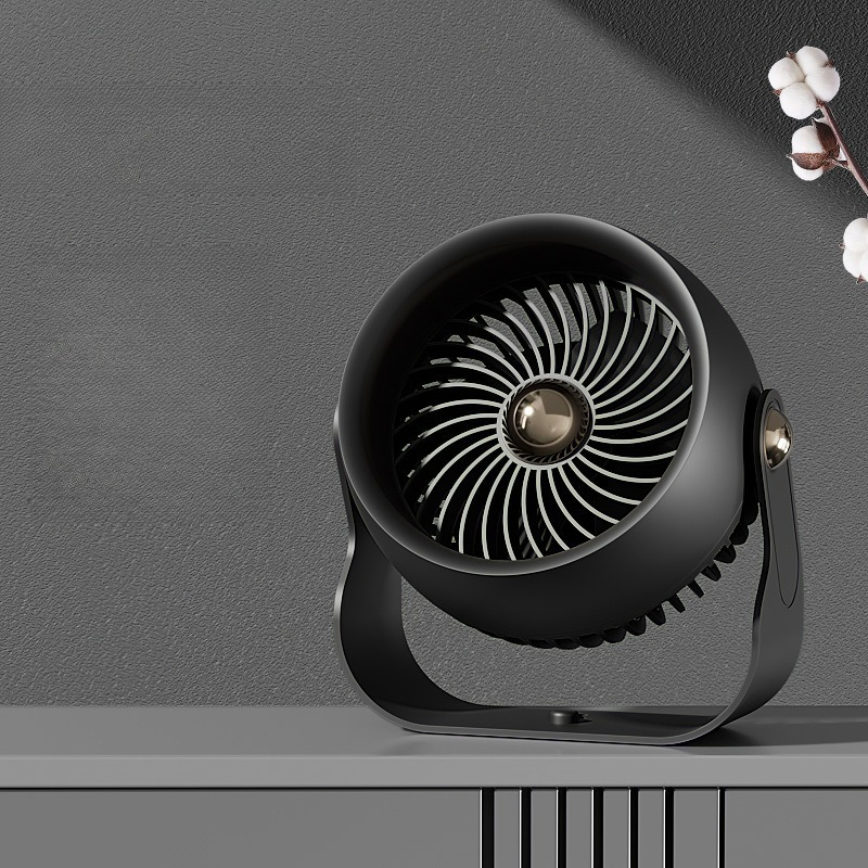 Office Of Tech - 3-in-1 USB Silent Air Circulator-Wall/Tabletop Mount,