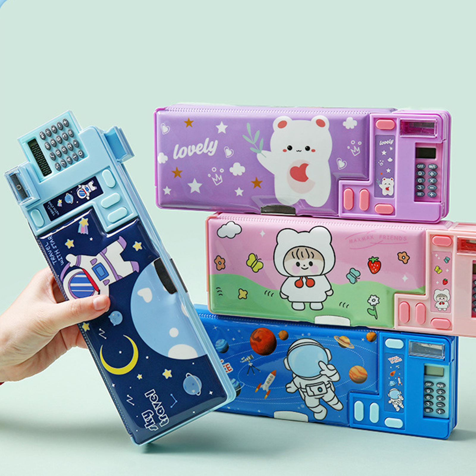Office Of Tech - Multi Functional Stationery Box Smart Female