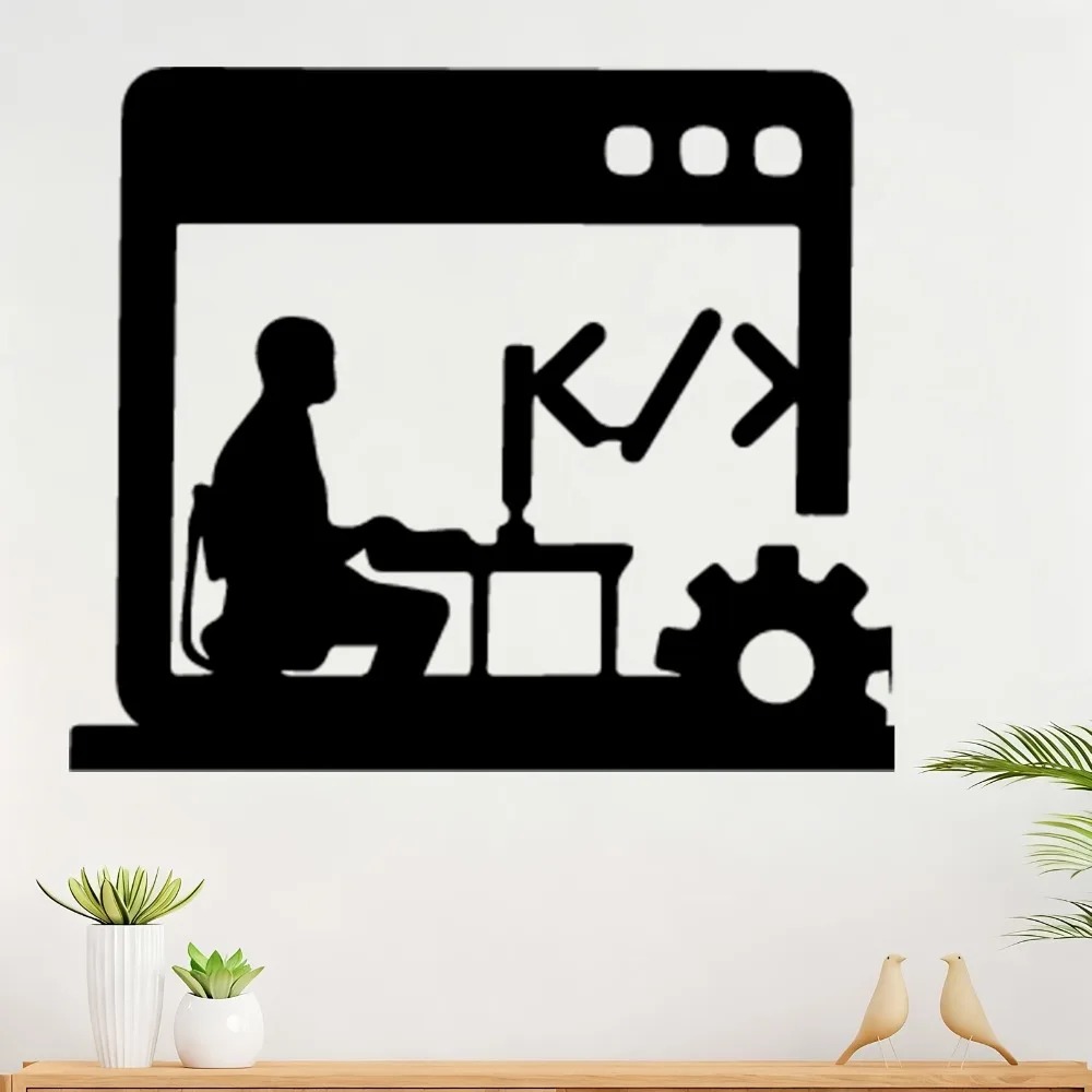 Metal Wall Art Decor Silhouett – Office Of Tech recenzja i cena
