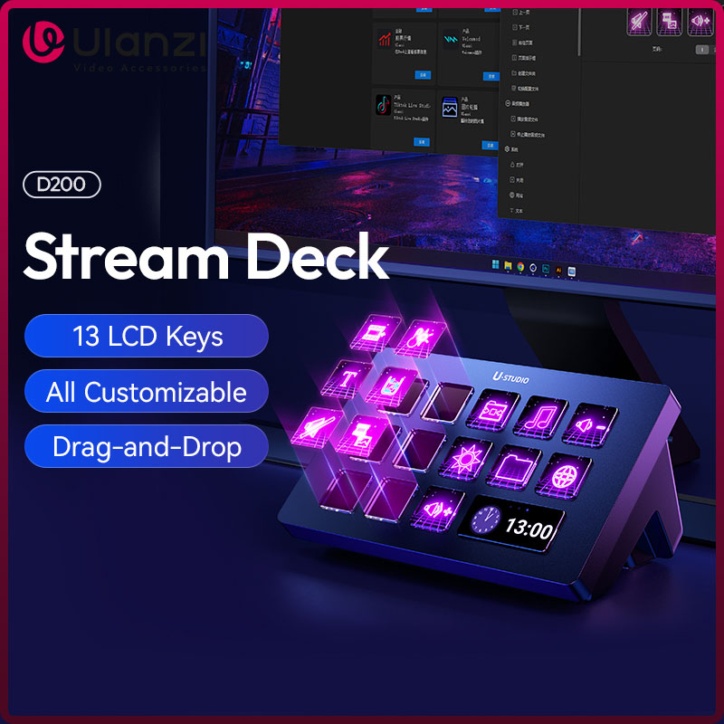 Ulanzi D200 Stream Deck Keyboa – Office Youtuber recenzja i cena