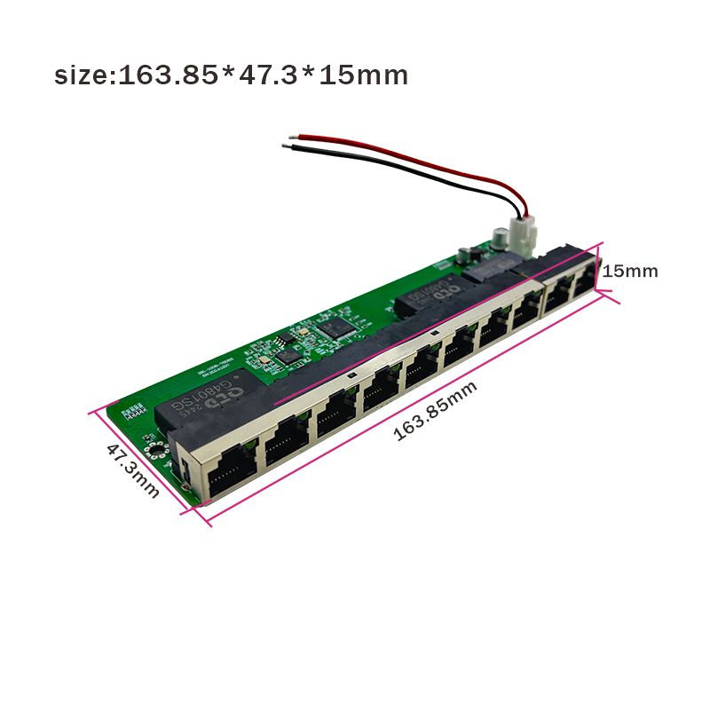 Standard protocol 802.3AF/AT   – Ethernet Switch 8 Port recenzja i cena
