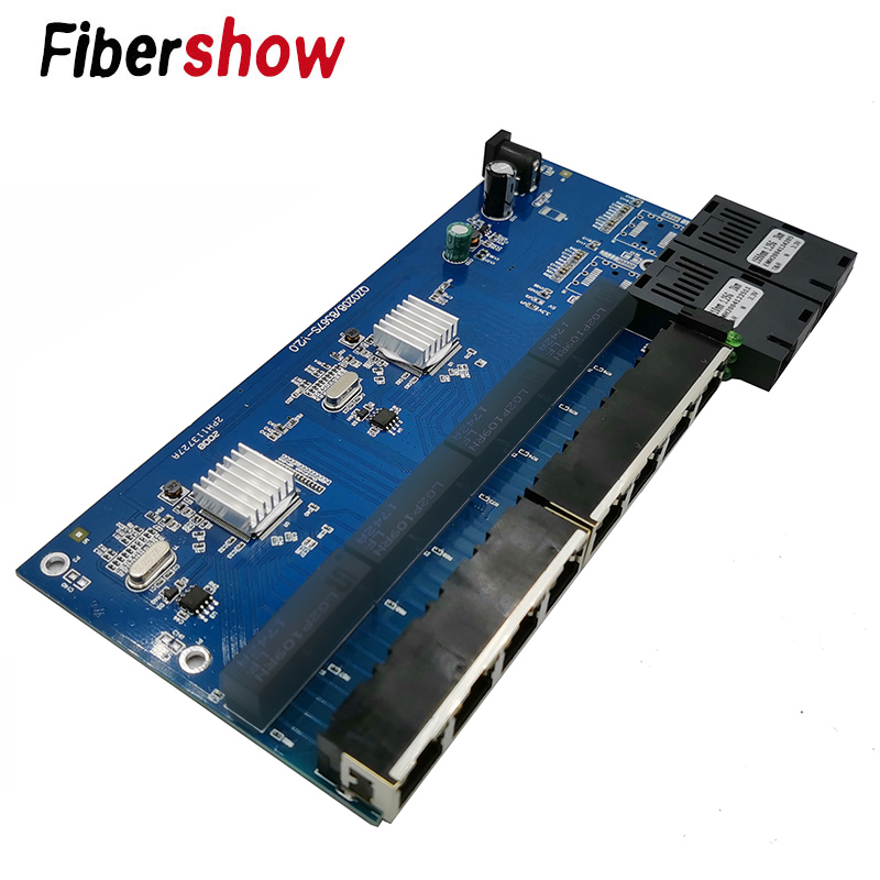 Gigabit Ethernet switch Fiber  – Ethernet Switch 8 Port recenzja i cena