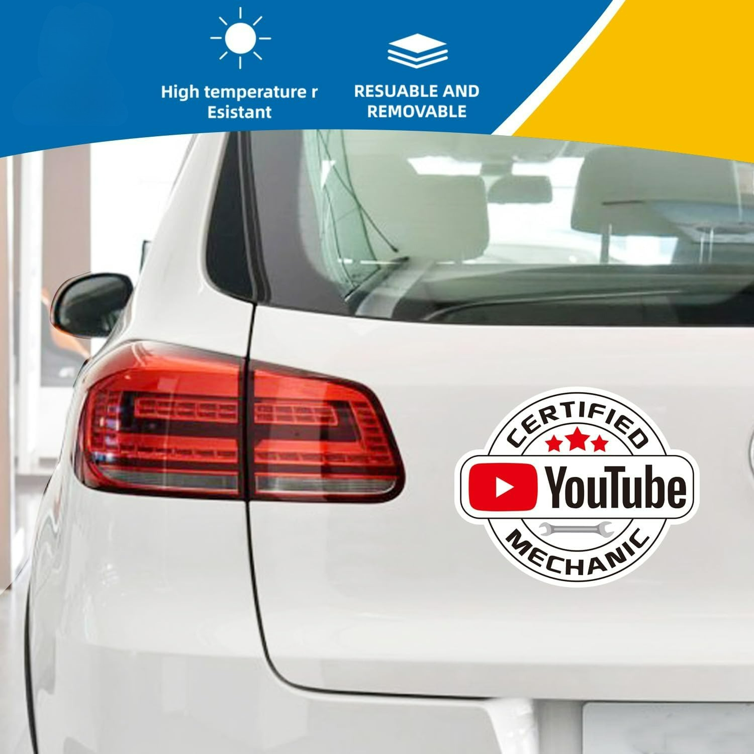 Universal YouTube Car Stickers – Office Youtuber recenzja i cena