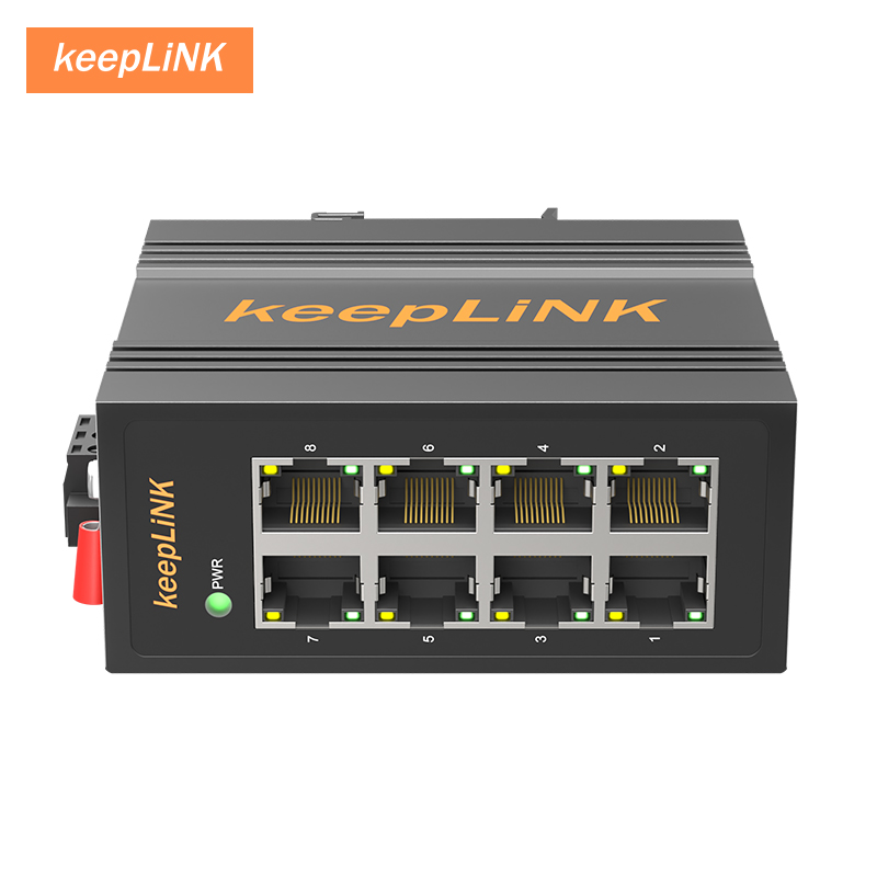 KeepLiNK Industrial 8-Port Meg – Ethernet Switch 8 Port recenzja i cena