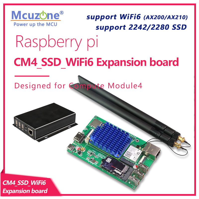 RPi CM4_SSD_WiFi6 Expansion bo – Raspberry Pi Keyboard recenzja i cena