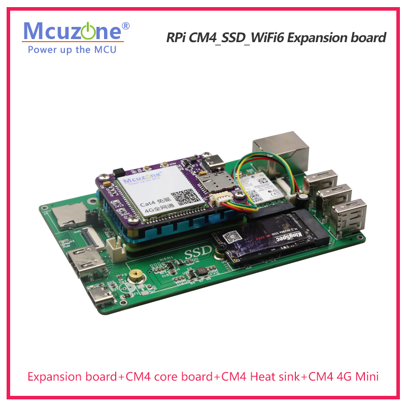 RPi CM4_SSD_WiFi6 Expansion bo – Raspberry Pi Keyboard recenzja i cena
