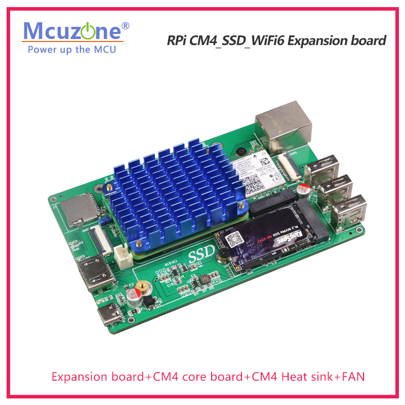 RPi CM4_SSD_WiFi6 Expansion bo – Raspberry Pi Keyboard recenzja i cena