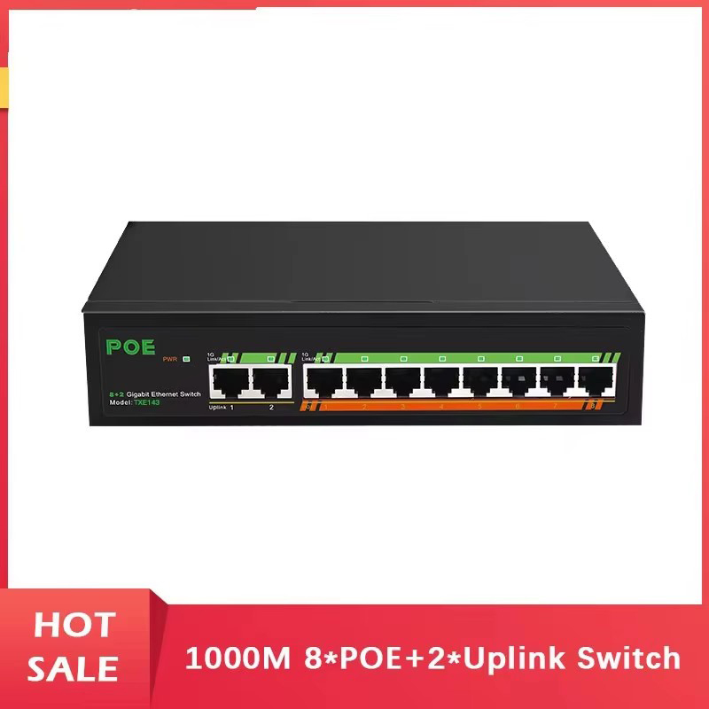 10 Ports Gigabit Switch1000Mbp – Ethernet Switch 8 Port recenzja i cena