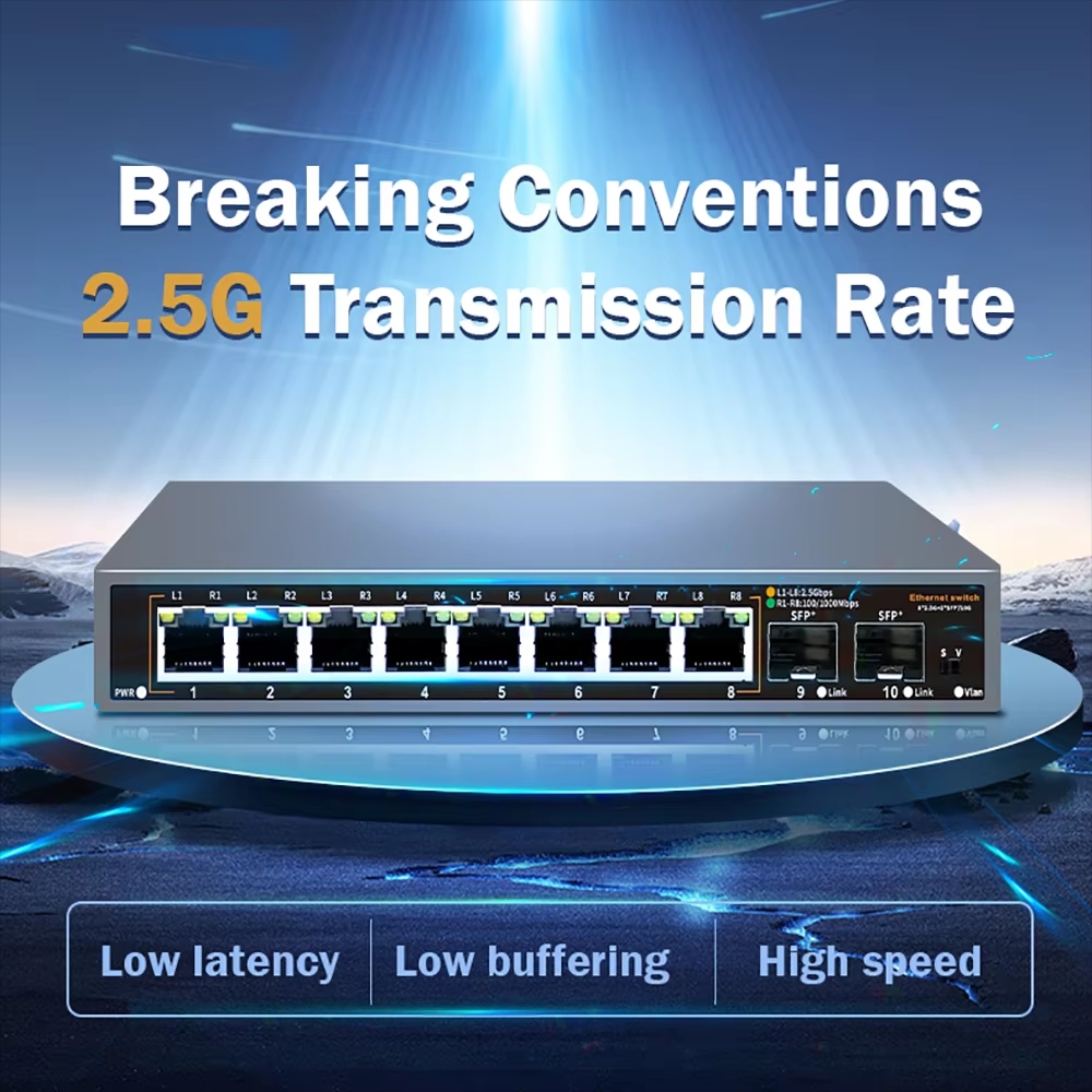 2.5G Network Switch 8 Port wit – Ethernet Switch 8 Port recenzja i cena