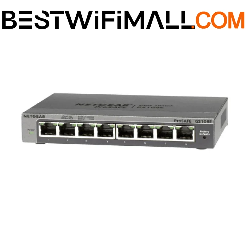 NETGEAR GS108E 8 Port Gigabit  – Ethernet Switch 8 Port recenzja i cena