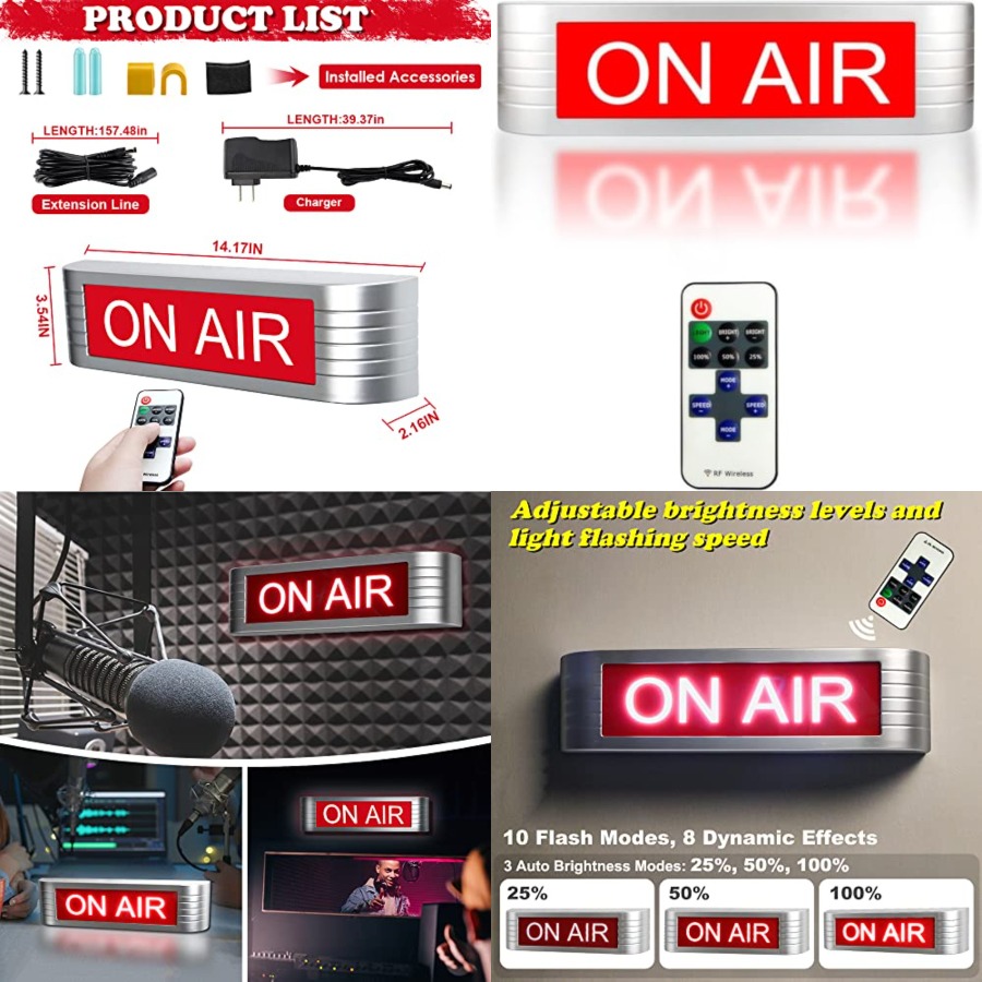 ON AIR Light UP Sign Recording – Office Youtuber recenzja i cena