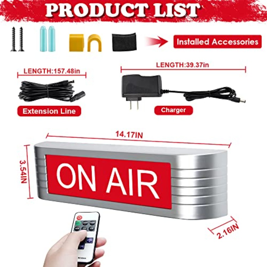 ON AIR Light UP Sign Recording – Office Youtuber recenzja i cena