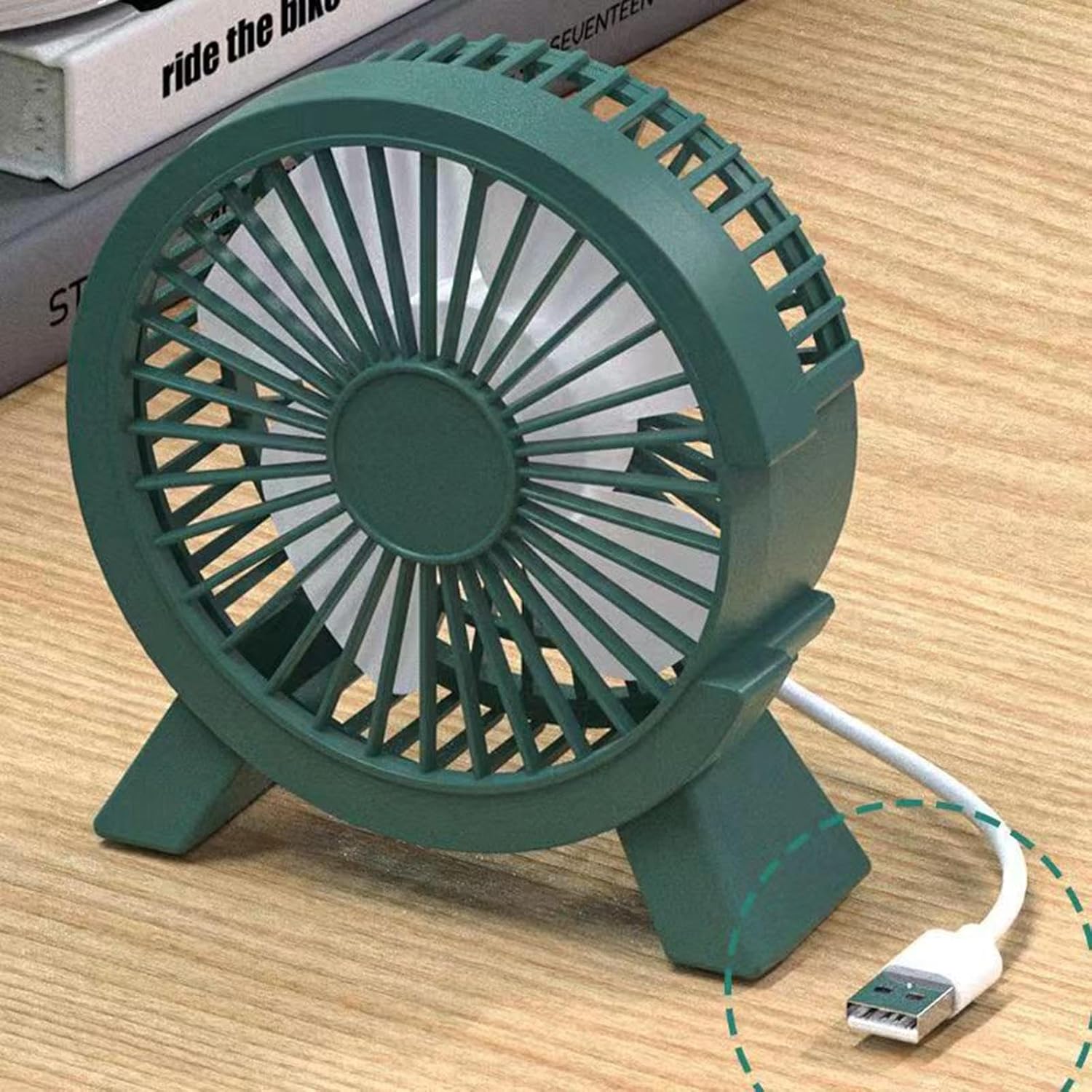 USB Small Fan Rechargeable Min – Home Office Tech Gadgets recenzja i cena