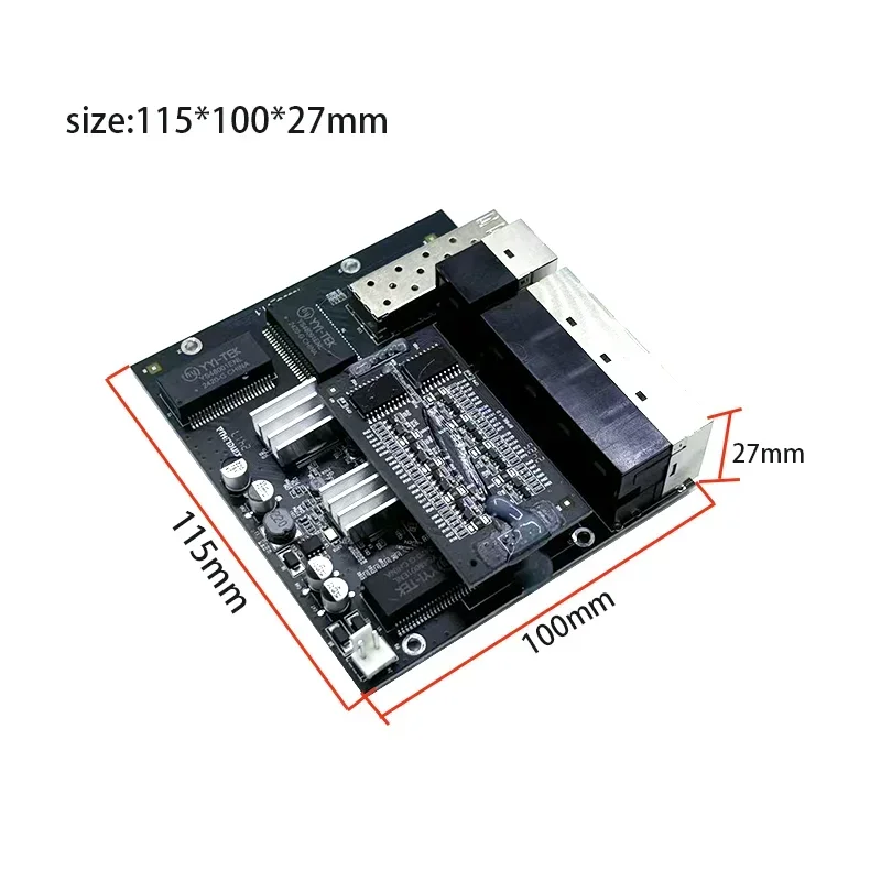 10 port 10/100/1000M 8port 802 – Ethernet Switch 8 Port recenzja i cena