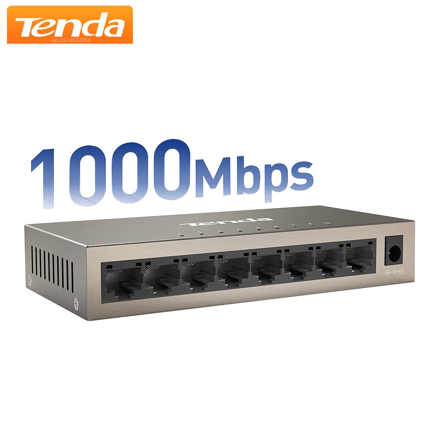 Tenda TEG1008M Full Gigabit Sw – Ethernet Switch 8 Port recenzja i cena