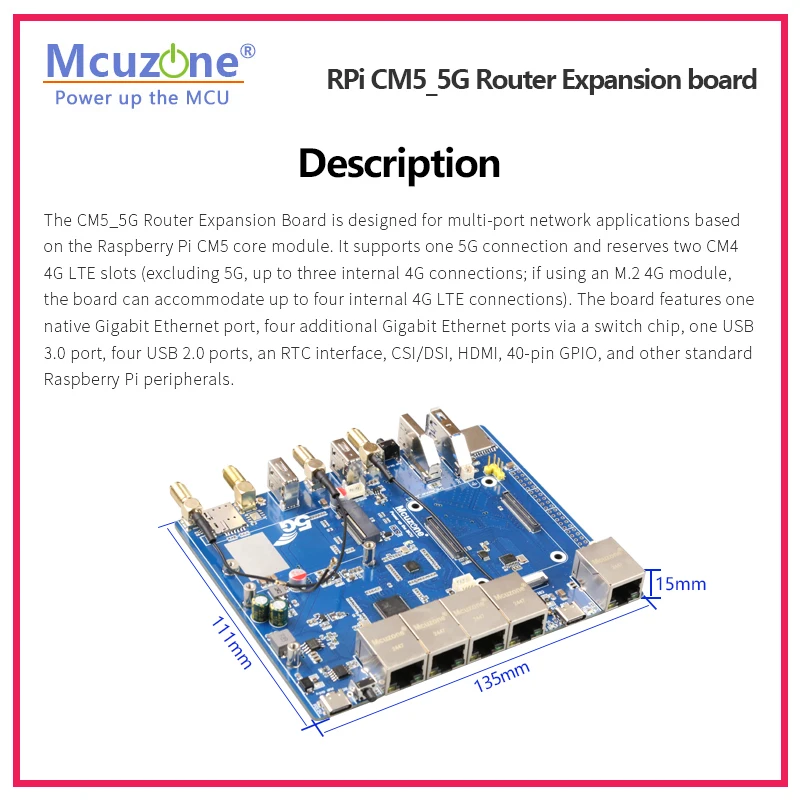 Raspberry Pi CM5_5G Router Exp – Raspberry Pi Keyboard recenzja i cena