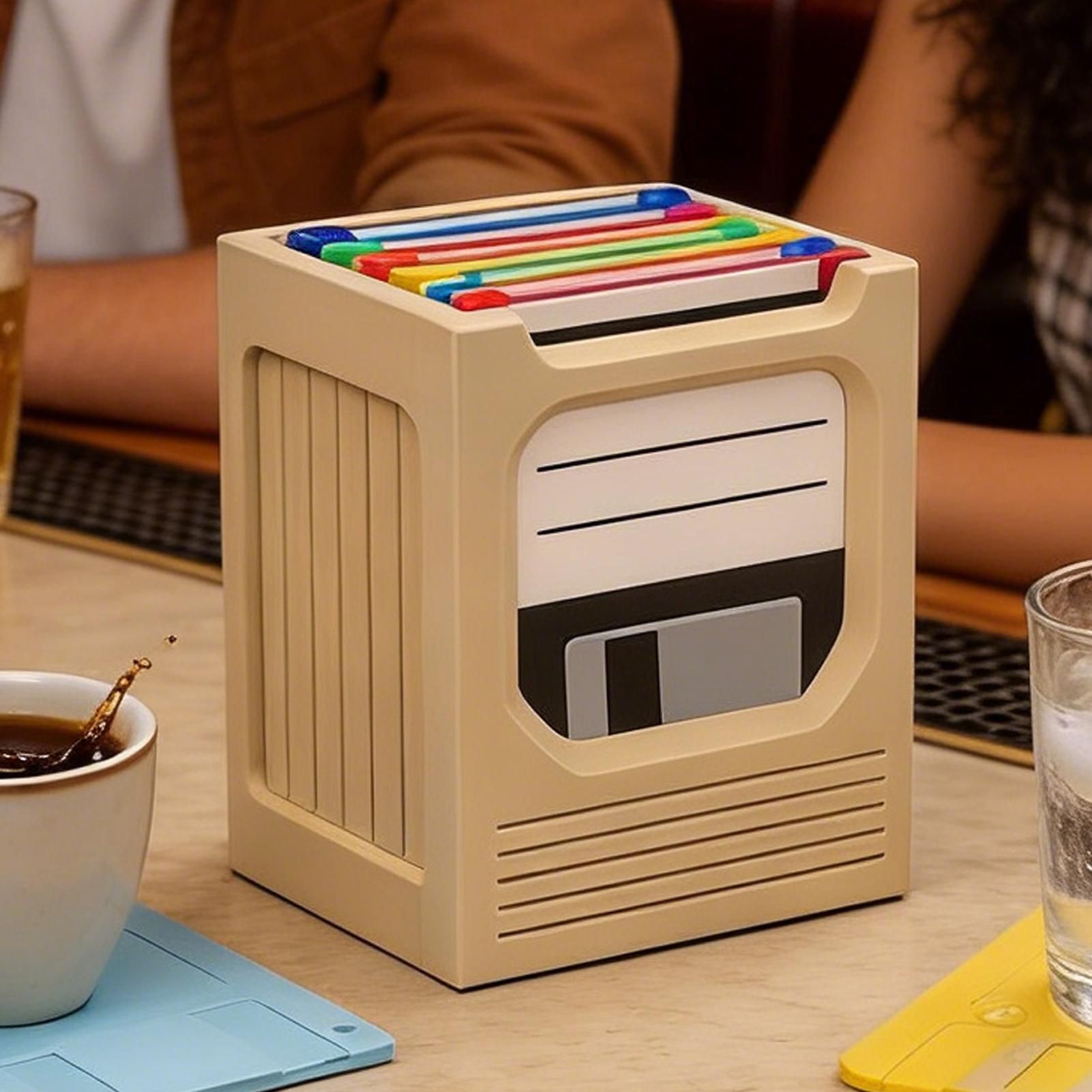 Retro Tech Coaster Holder Set  – Office Of Tech recenzja i cena
