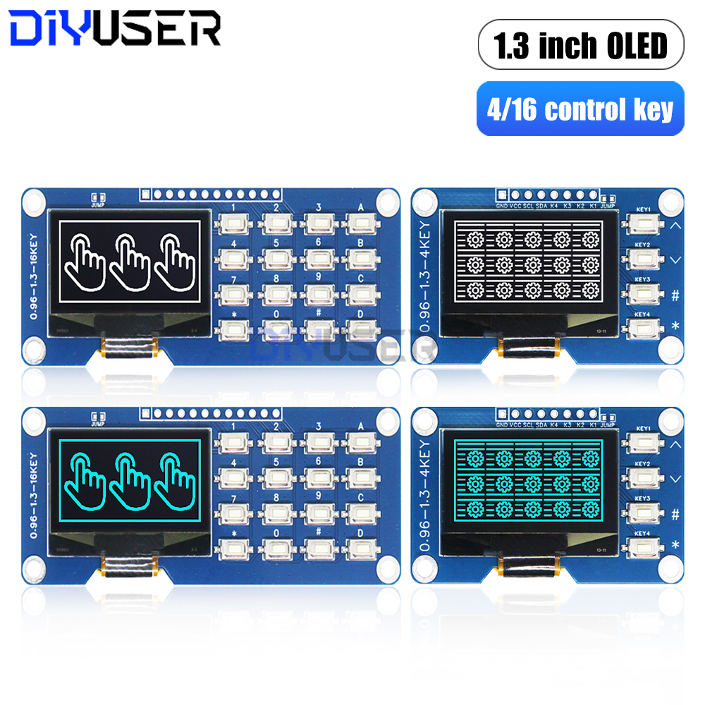 1.3 Inch OLED Display with 4x4 – Raspberry Pi Keyboard recenzja i cena