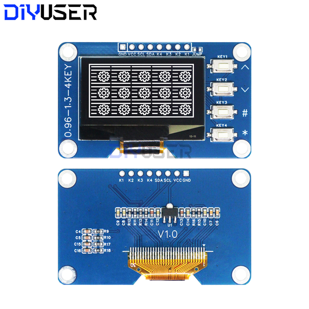 1.3 Inch OLED Display with 4x4 – Raspberry Pi Keyboard recenzja i cena