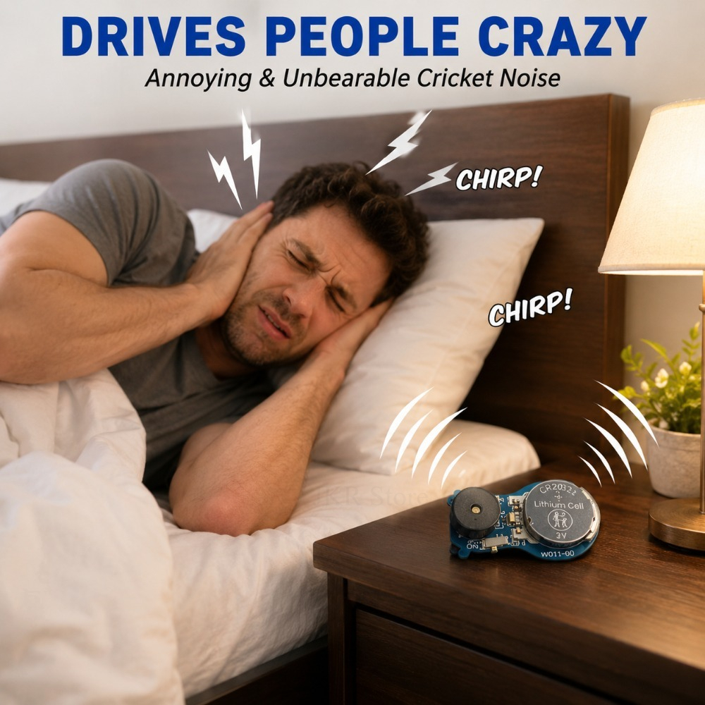 Mini Cricket Sound Prank Devic – Home Office Tech Gadgets recenzja i cena